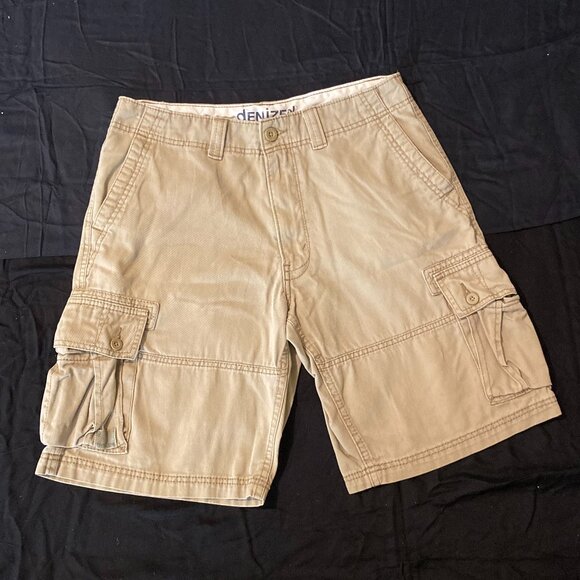 Denizens Tan Cargo Shorts - Picture 1 of 8